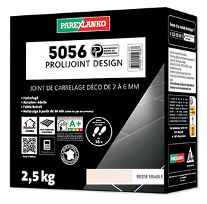 Joint carrelage déco 5056 ELIT - 2,5kg beige érable - 2 à 6mm